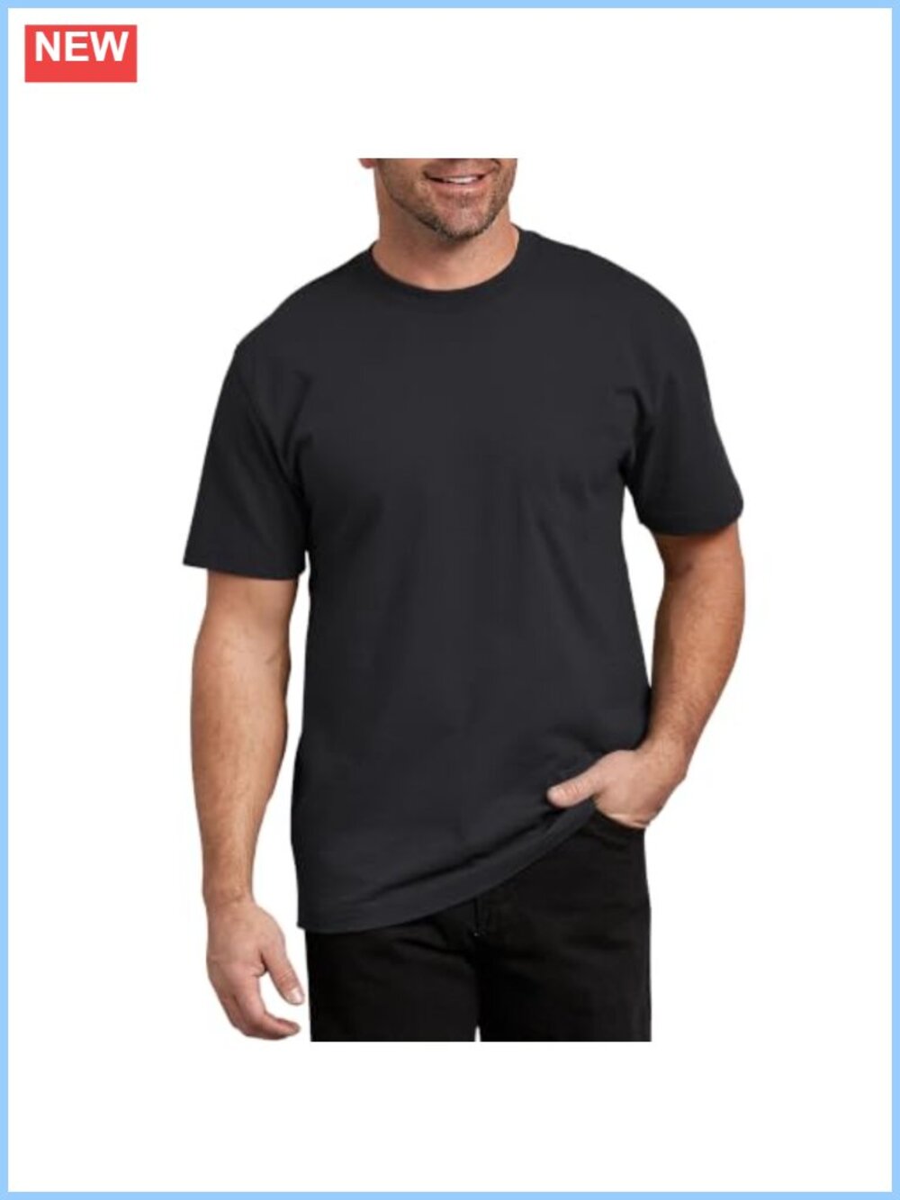 Heavyweight Cotton Crew Neck T-Shirt Work Utility